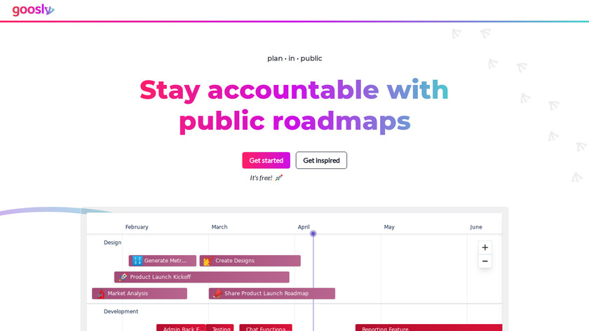 Goosly Landing Page