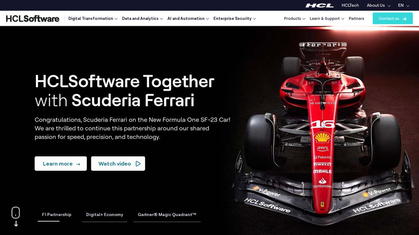 HCL Launch Landing Page