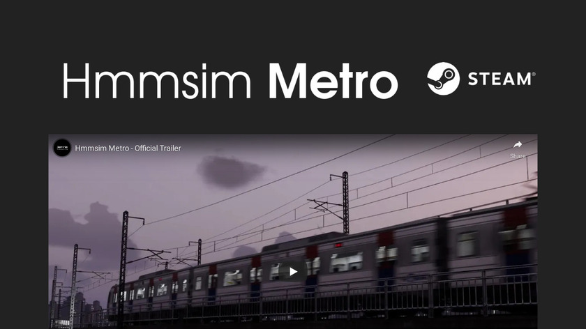 Hmmsim Metro Landing Page