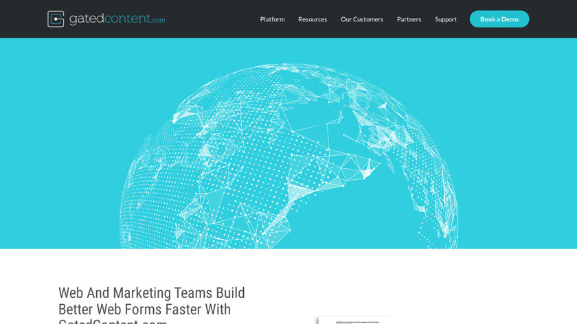 GatedContent.com Landing Page