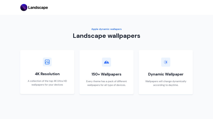 Landscape Wallpapers Landing Page