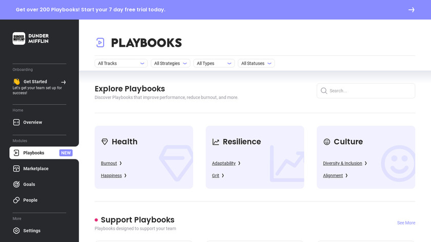 LEON Playbook Library Landing Page