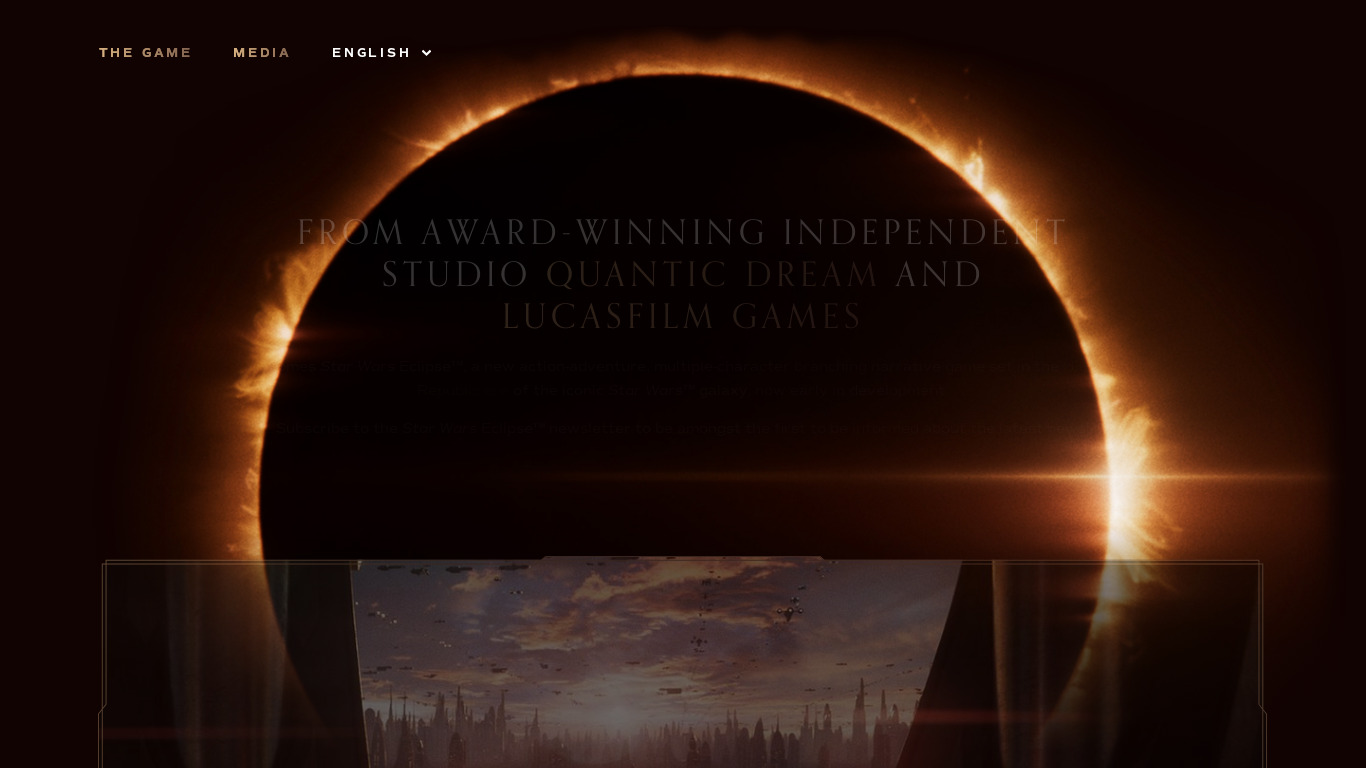 Star Wars Eclipse™ Landing page