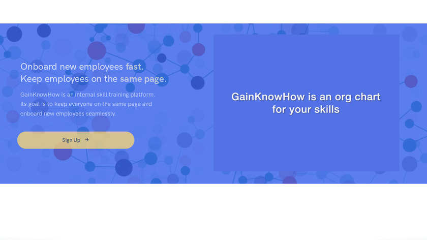 GainKnowHow.com Landing Page