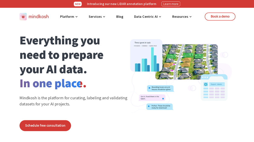Mindkosh AI Landing Page