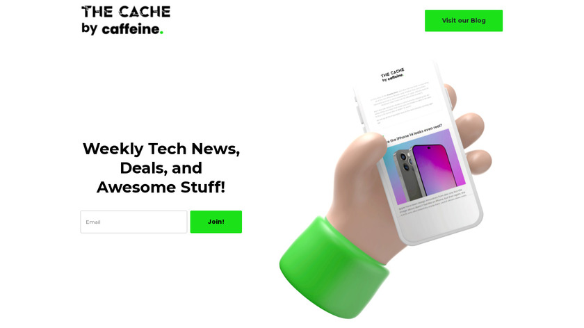 The Cache Landing Page
