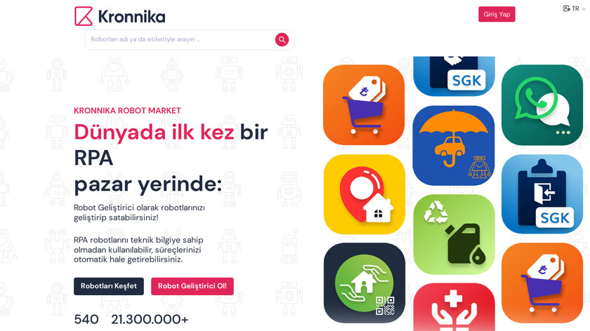 Kronnika.io Landing Page