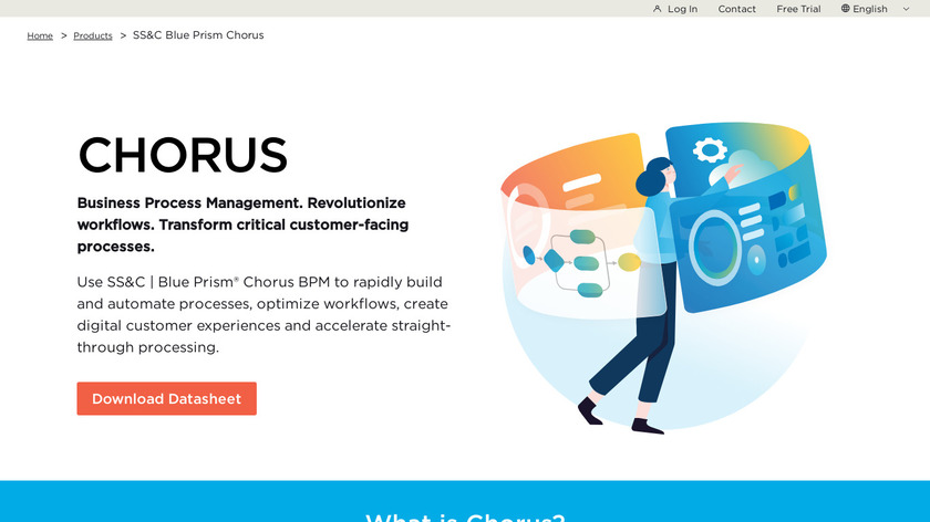 SS&C Chorus Landing Page