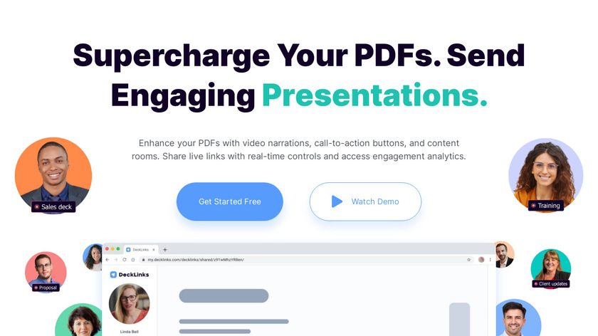 DeckLinks Landing Page