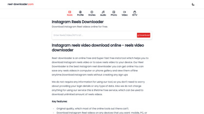 Reels Video Downloader image