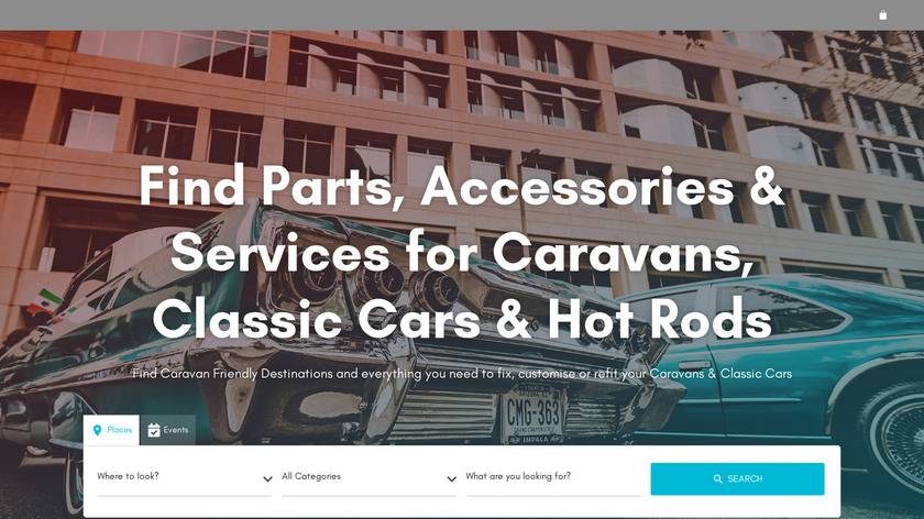 Caravanz and Classics Landing Page