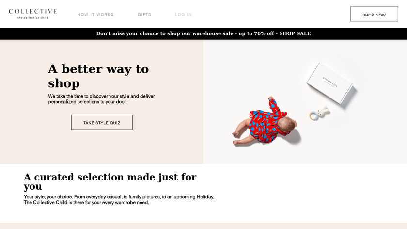 The Collective Child Landing Page