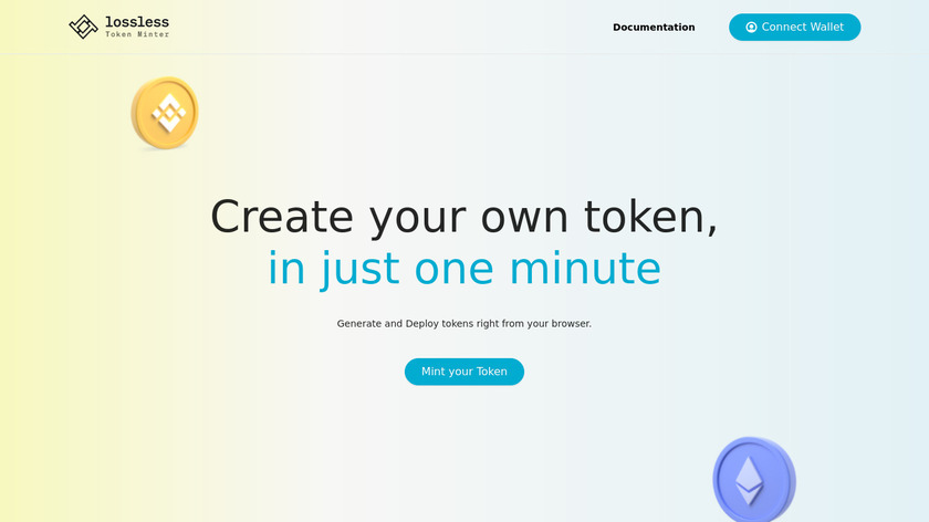 Token Minter Landing Page