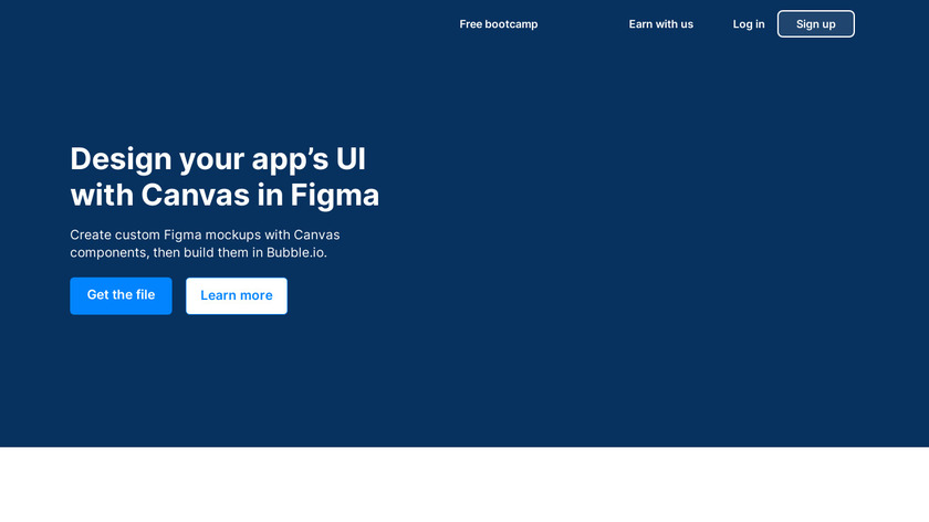 Canvas Design System by Airdev Landing Page