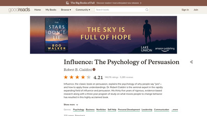 Influence: The Psychology of Persuasion image