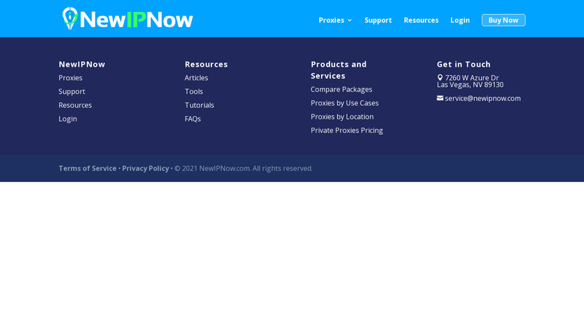 NewIPNow Landing Page