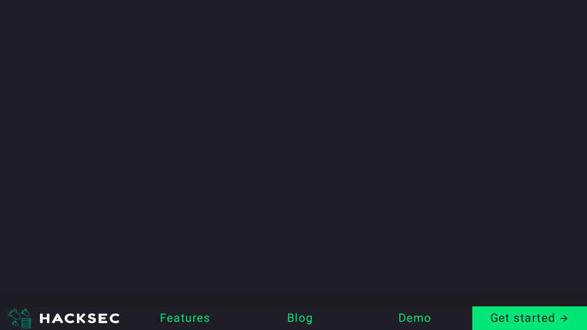 hacksec Landing Page