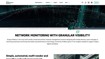HPE Network Monitoring and Management image