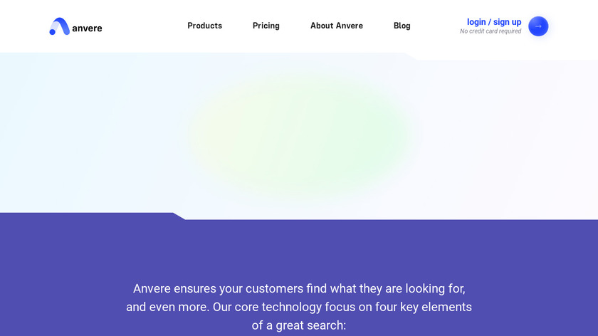Anvere.net Landing Page