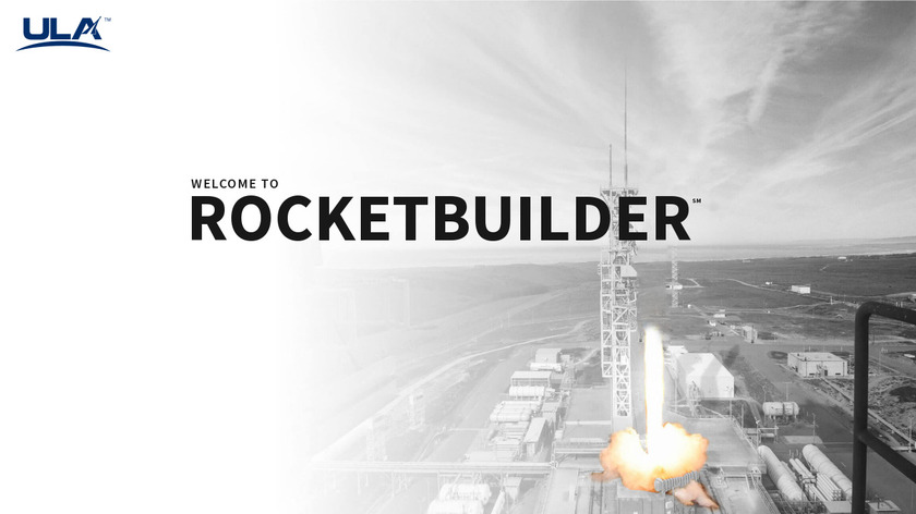 Rocketbuilder Landing Page