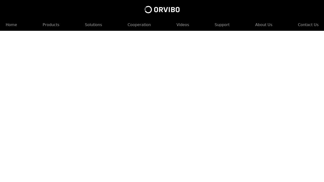 ORVIBO Home Landing page
