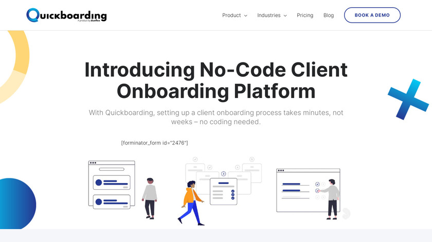 QuickBoarding Landing Page