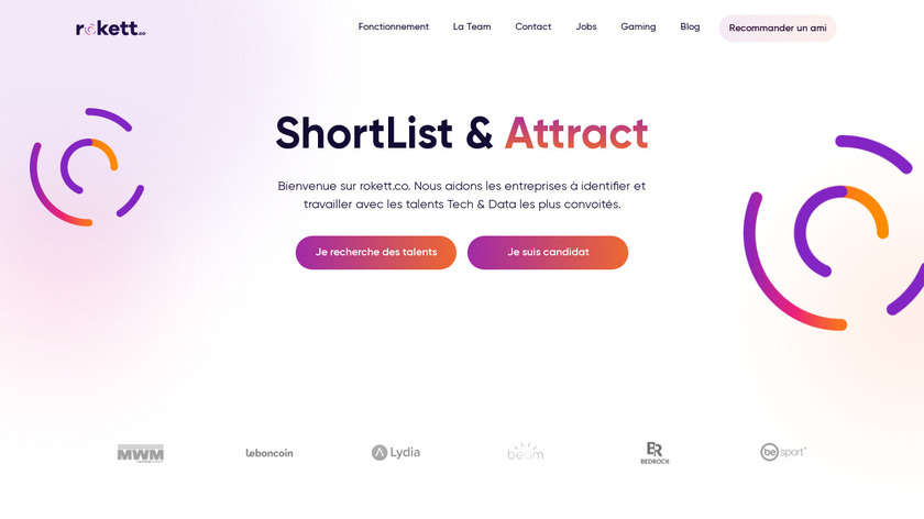 Rokett.co Landing Page