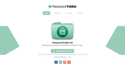 Password Folder screenshot