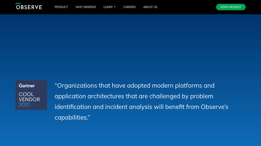 Observe Landing Page
