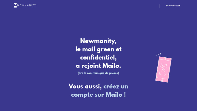 Newmanity Landing Page