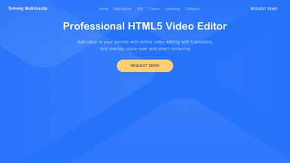 SolveigMM HTML5 Video Editor PRO image