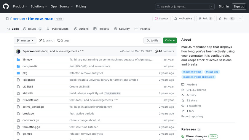Timeow Landing Page