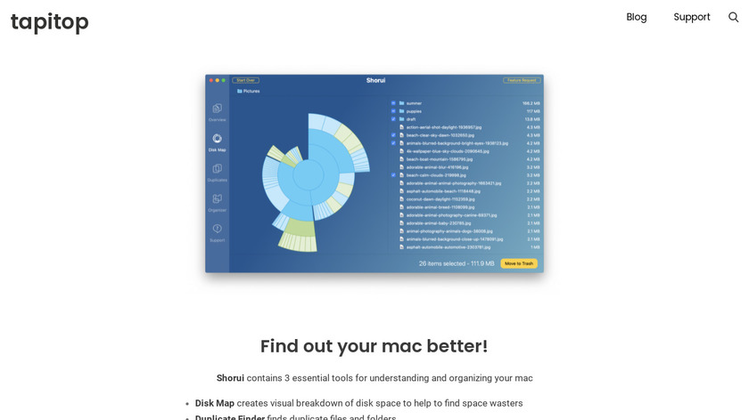 Shorui Landing Page