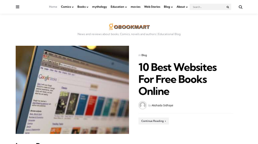 gobookmart Landing Page