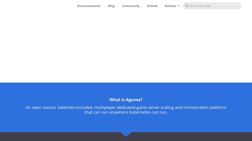 Agones Landing Page