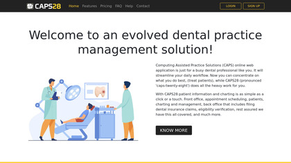 Dental clinic software image