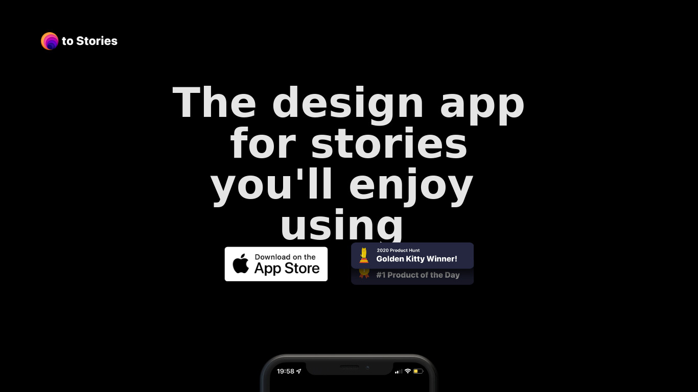 to Stories Landing page