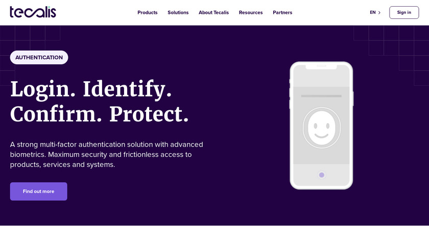 Authentication Landing Page