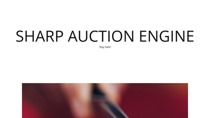 Sharp Auction Engine image