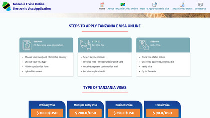 Tanzania Visa Online image