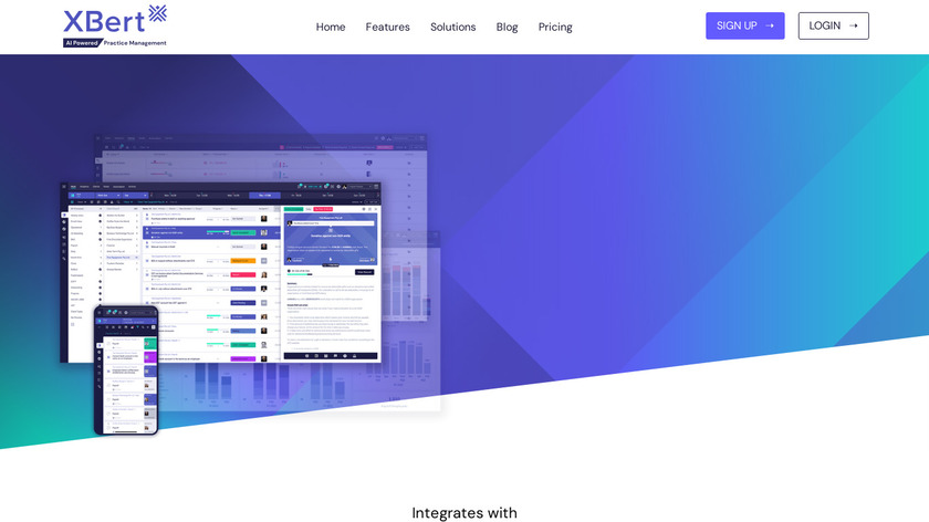 XBert Landing Page