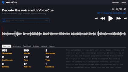 VoiceCue screenshot