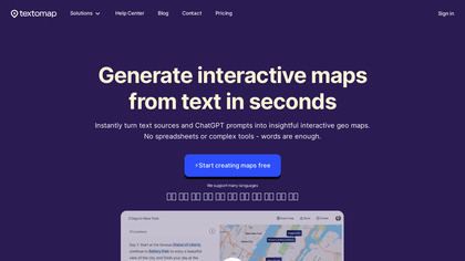 textomap image