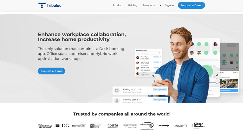 Tribeloo Landing Page