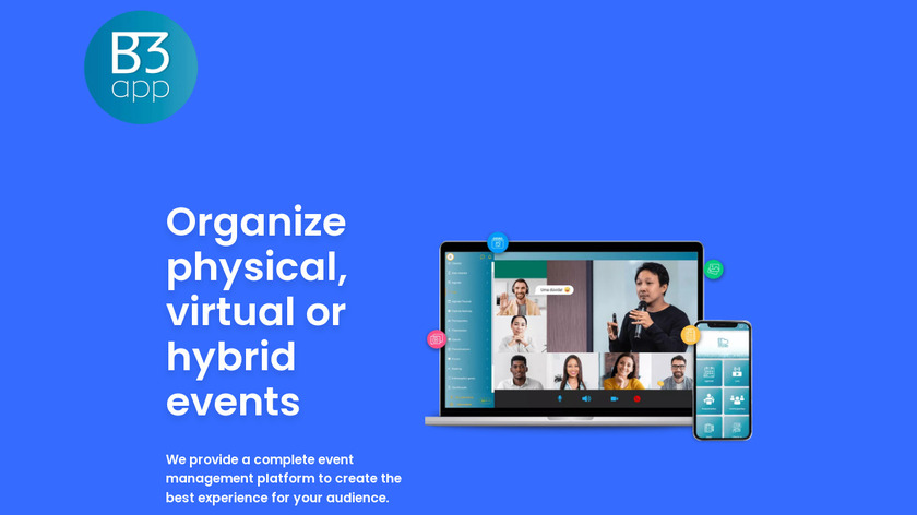 B3App Landing Page