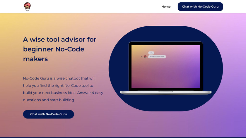 No-Code Guru Landing Page