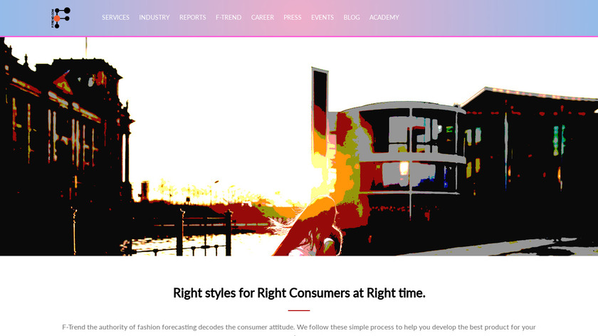 F-trend Landing Page