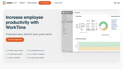 productivity tracking software image