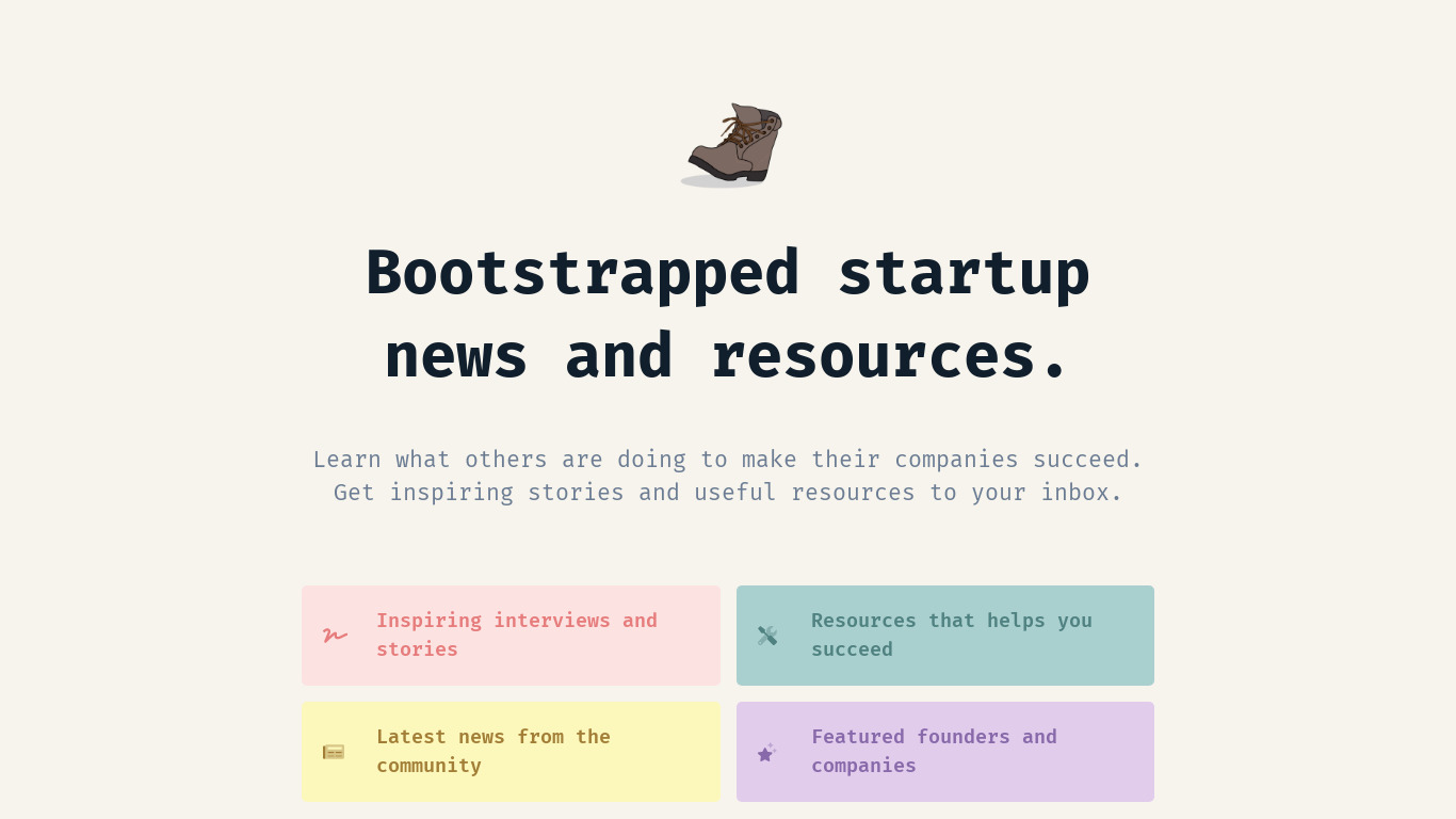 Bootstrap.email Landing page
