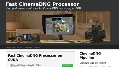 Fast CinemaDNG Processor image